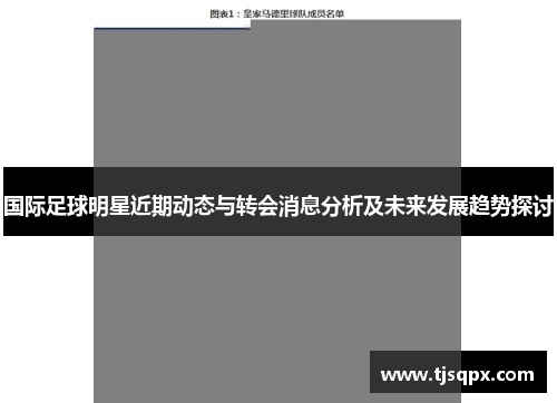 国际足球明星近期动态与转会消息分析及未来发展趋势探讨